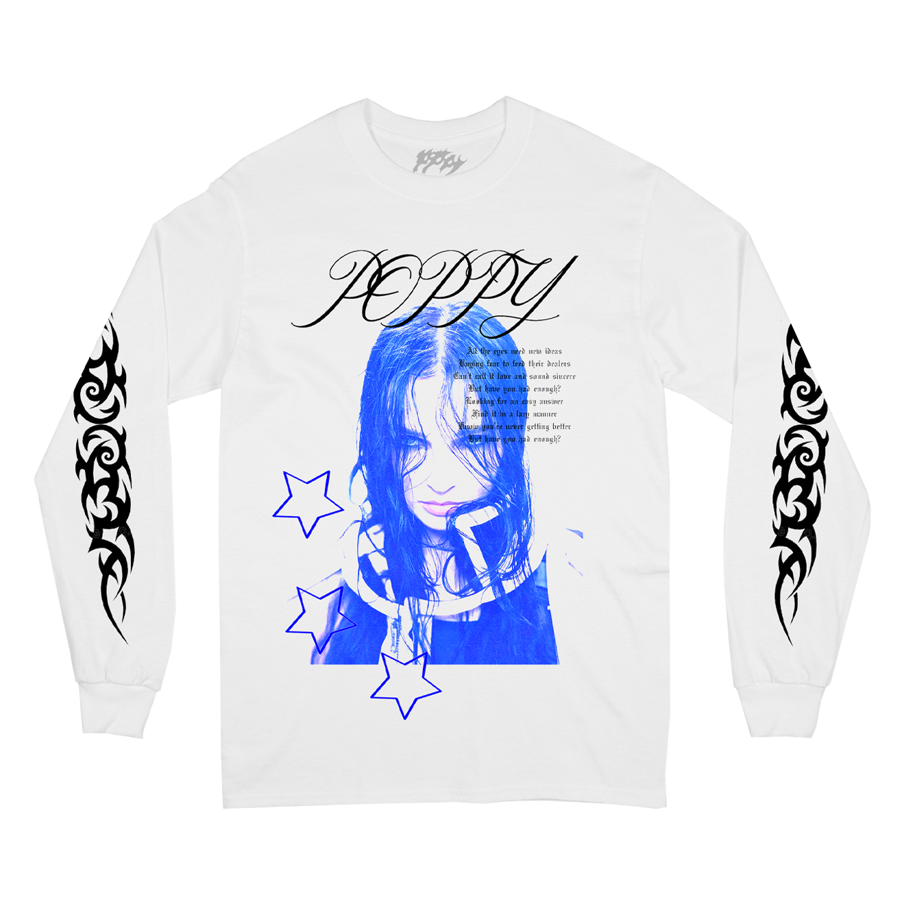 "Blue Pop" Longsleeve